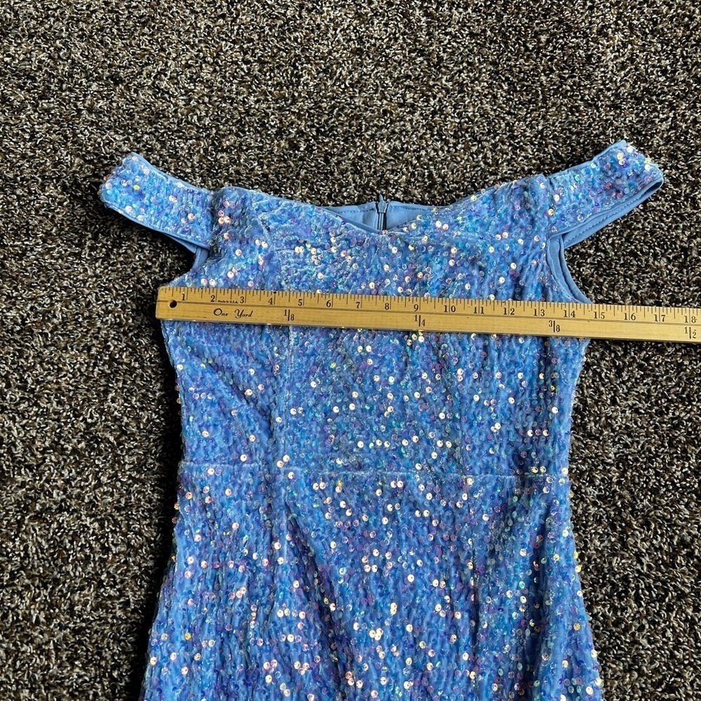 Stunning Blue Prom Dress - Picture 4 of 7